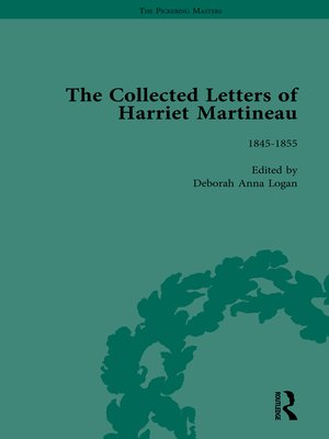 cover image of The Collected Letters of Harriet Martineau Vol 3